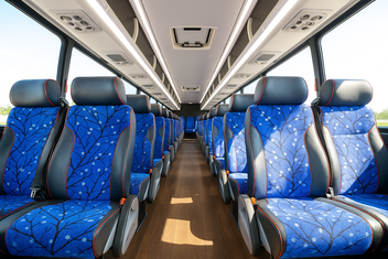 Newton Charter Bus Inside