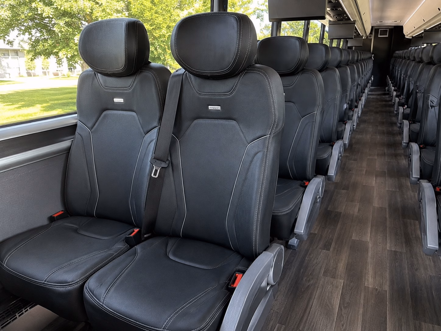 how the type of bus changes the price in newton massachusetts