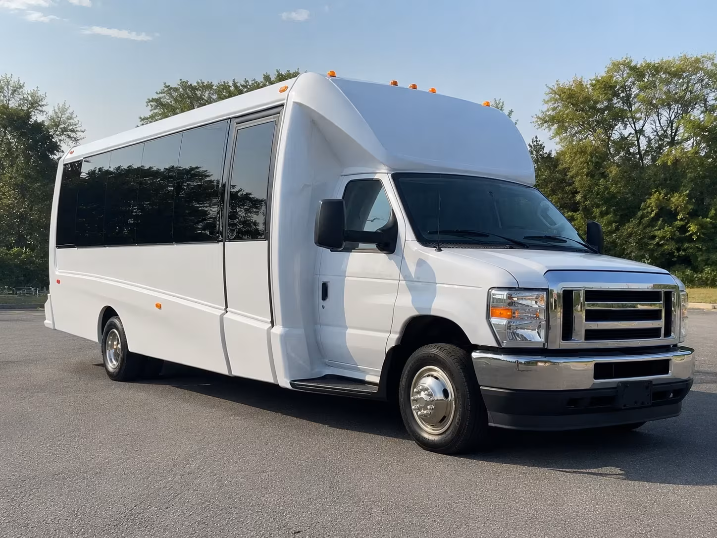 newton party bus booking step 1