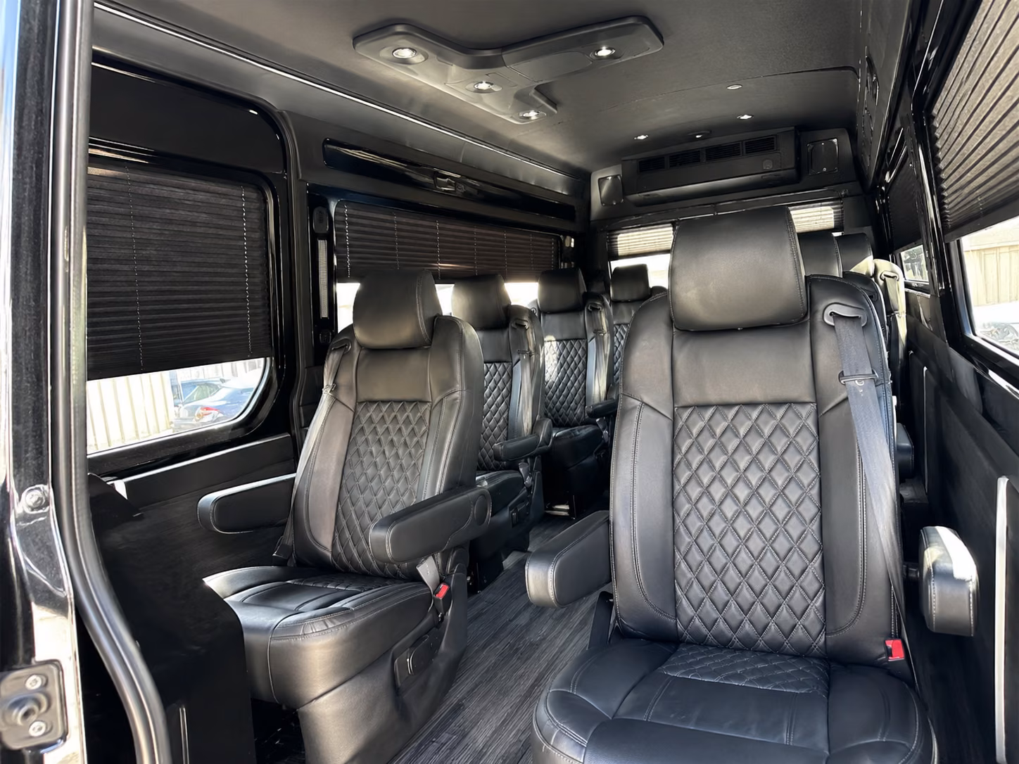 newton private event transportation onboard seating